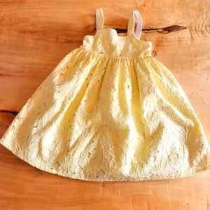 Nordstrom 4T Yellow Dress- Like New